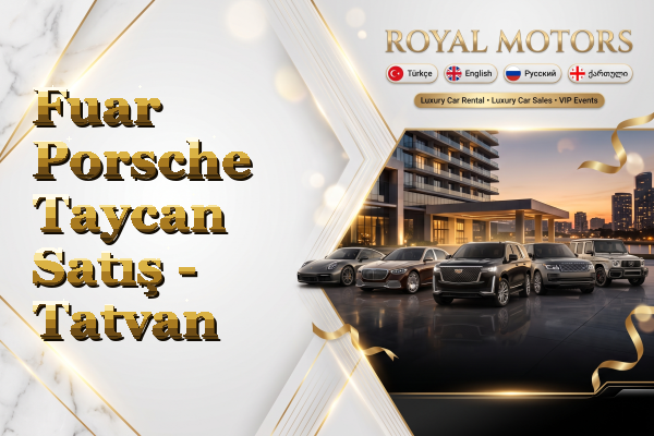 Fuar Porsche Taycan Satış - Tatvan