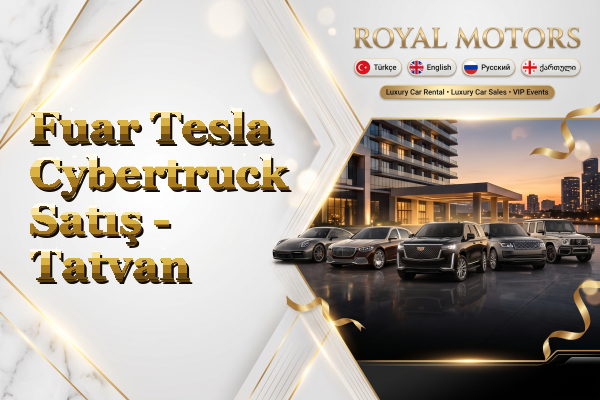 Fuar Tesla Cybertruck Satış - Tatvan