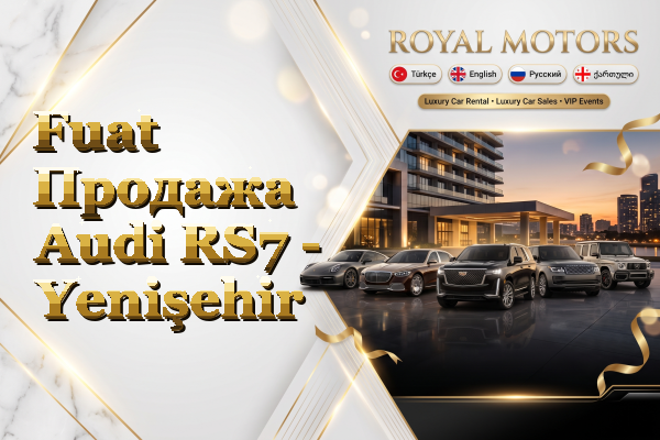 Fuat Продажа Audi RS7 - Yenişehir