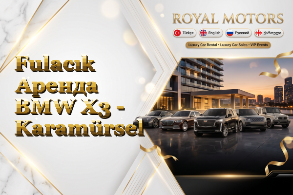Fulacık Аренда BMW X3 - Karamürsel