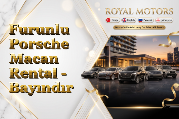 Furunlu Porsche Macan Rental - Bayındır