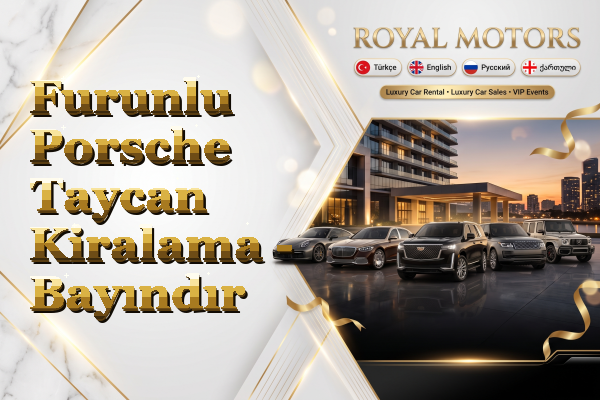 Furunlu Porsche Taycan Kiralama - Bayındır