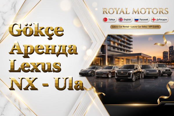 Gökçe Аренда Lexus NX - Ula
