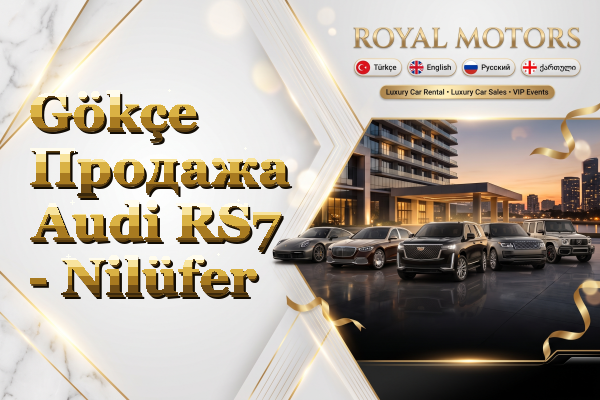 Gökçe Продажа Audi RS7 - Nilüfer