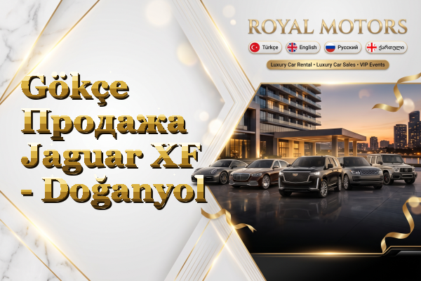 Gökçe Продажа Jaguar XF - Doğanyol