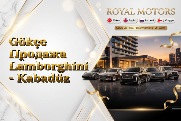 Gökçe Продажа Lamborghini - Kabadüz