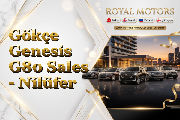 Gökçe Genesis G80 Sales - Nilüfer