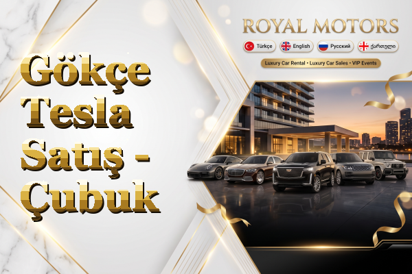 Gökçe Tesla Satış - Çubuk