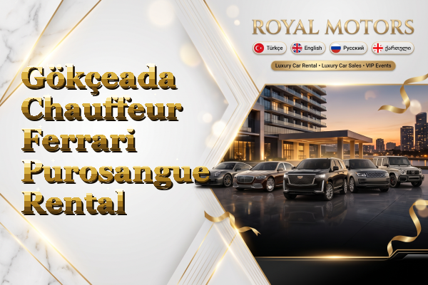 Gökçeada Chauffeur Ferrari Purosangue Rental