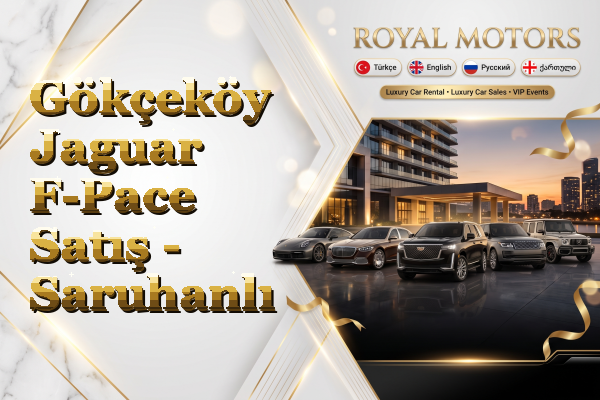 Gökçeköy Jaguar F-Pace Satış - Saruhanlı
