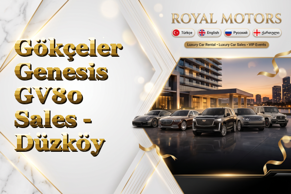Gökçeler Genesis GV80 Sales - Düzköy