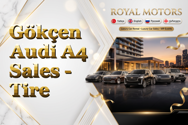 Gökçen Audi A4 Sales - Tire