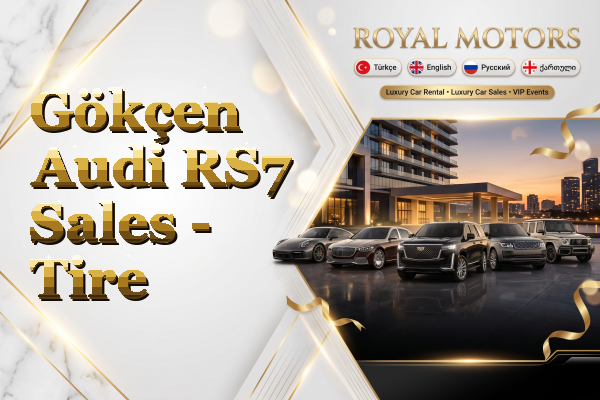 Gökçen Audi RS7 Sales - Tire