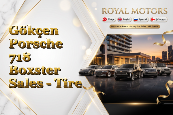 Gökçen Porsche 718 Boxster Sales - Tire
