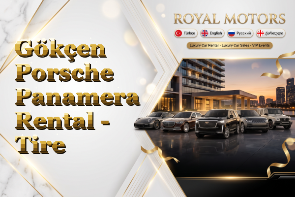 Gökçen Porsche Panamera Rental - Tire