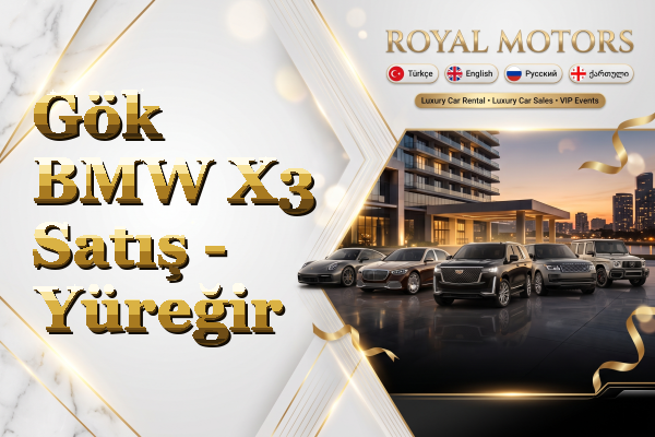 Gök BMW X3 Satış - Yüreğir