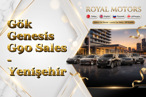 Gök Genesis G90 Sales - Yenişehir