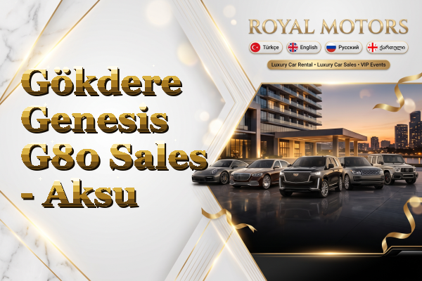Gökdere Genesis G80 Sales - Aksu