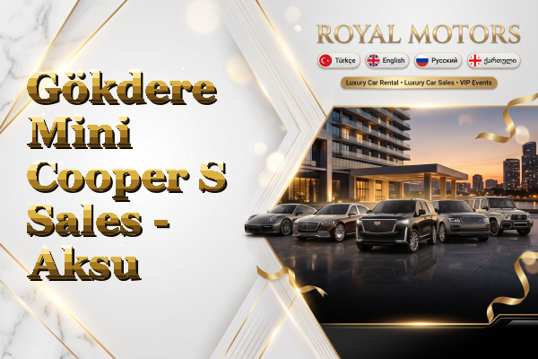 Gökdere Mini Cooper S Sales - Aksu