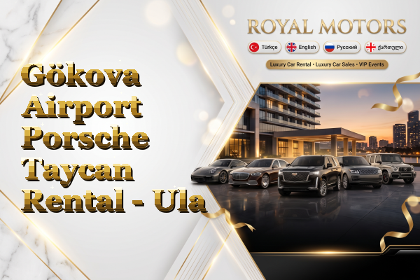 Gökova Airport Porsche Taycan Rental - Ula