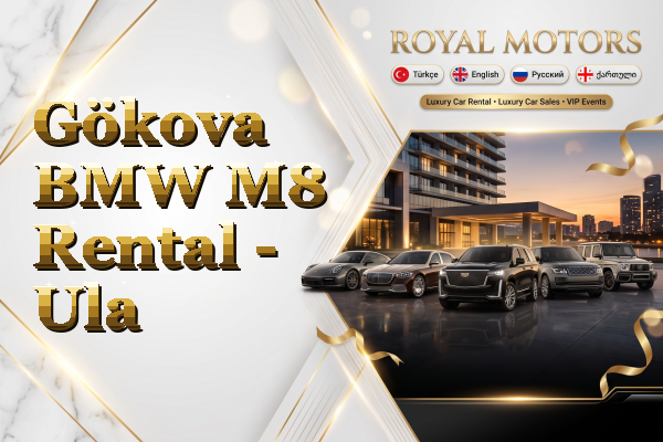 Gökova BMW M8 Rental - Ula