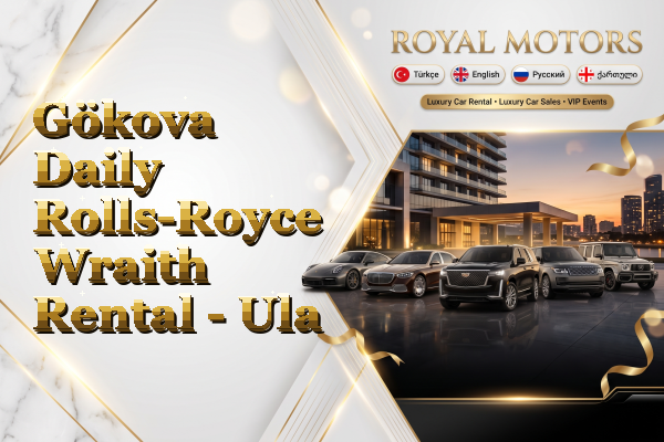 Gökova Daily Rolls-Royce Wraith Rental - Ula
