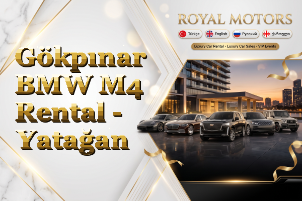 Gökpınar BMW M4 Rental - Yatağan