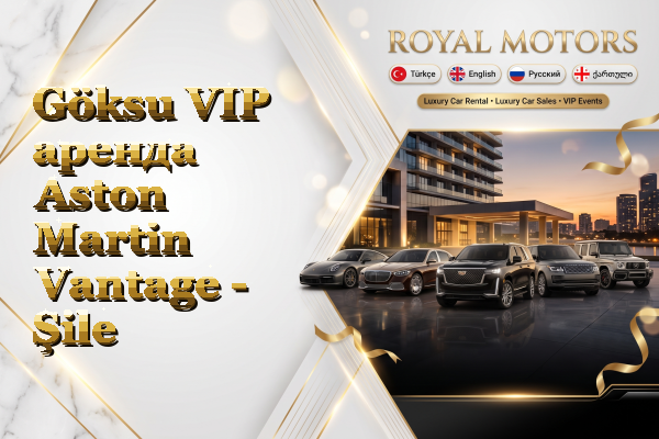 Göksu VIP аренда Aston Martin Vantage - Şile