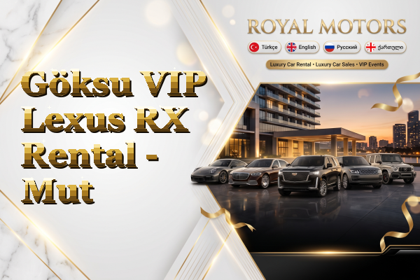 Göksu VIP Lexus RX Rental - Mut