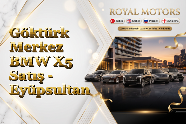Göktürk Merkez BMW X5 Satış - Eyüpsultan