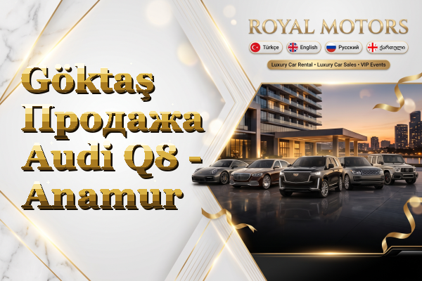 Göktaş Продажа Audi Q8 - Anamur