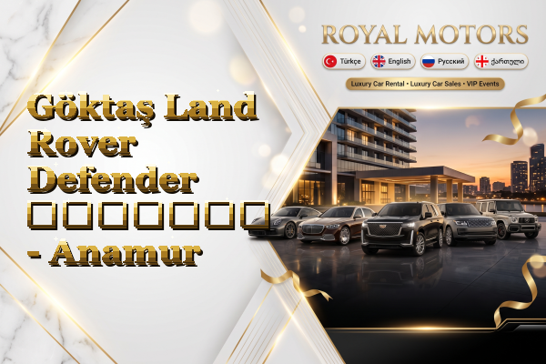 Göktaş Land Rover Defender გაყიდვა - Anamur