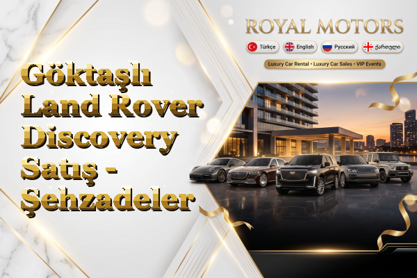 Göktaşlı Land Rover Discovery Satış - Şehzadeler