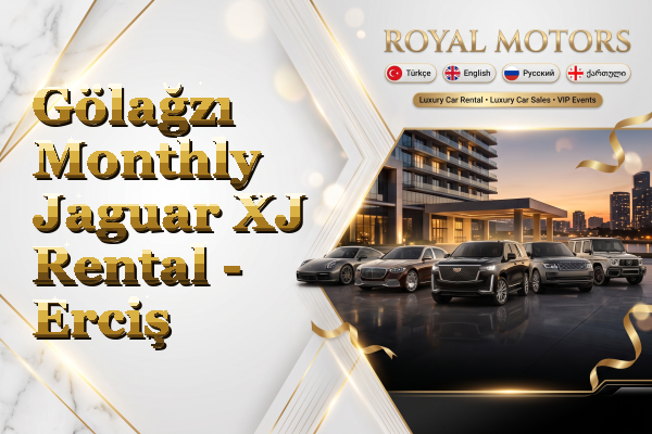 Gölağzı Monthly Jaguar XJ Rental - Erciş