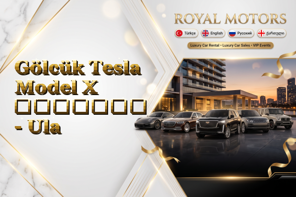 Gölcük Tesla Model X გაყიდვა - Ula