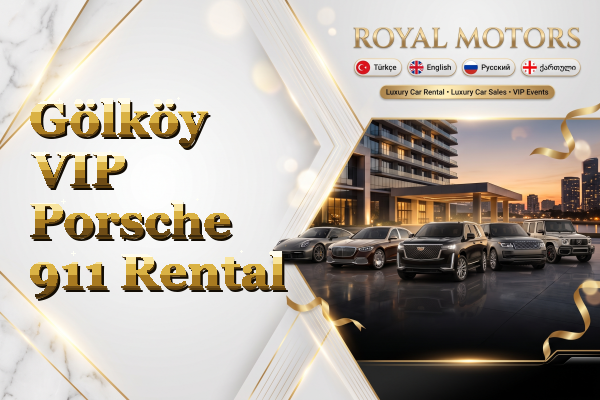 Gölköy VIP Porsche 911 Rental