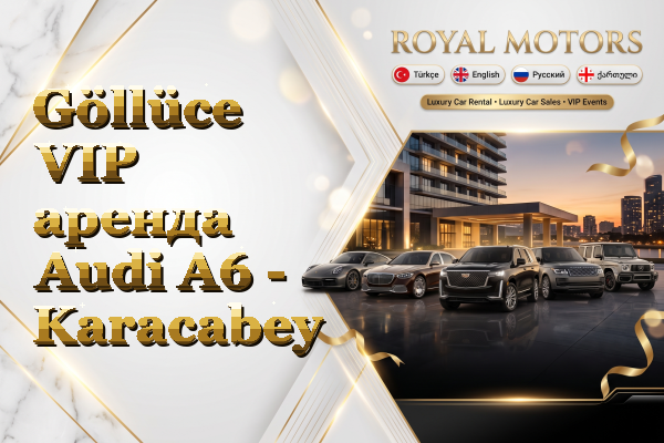 Göllüce VIP аренда Audi A6 - Karacabey