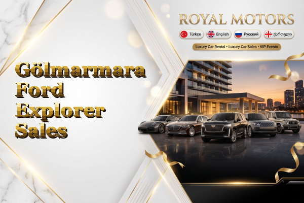 Gölmarmara Ford Explorer Sales