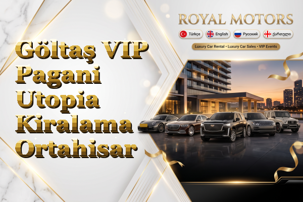 Göltaş VIP Pagani Utopia Kiralama - Ortahisar