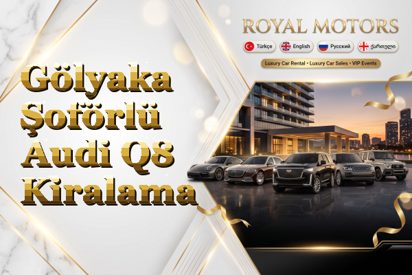 Gölyaka Şoförlü Audi Q8 Kiralama
