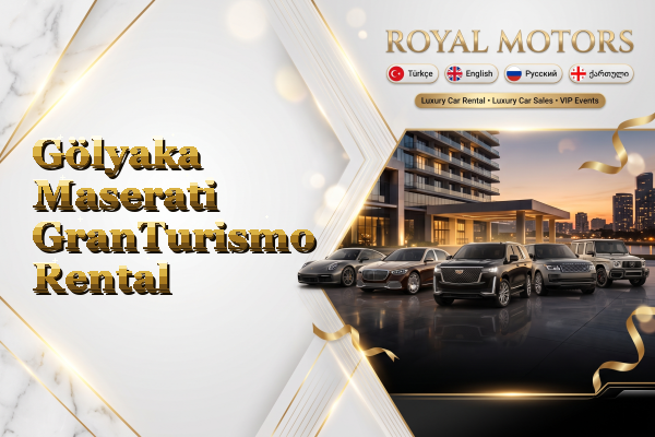 Gölyaka Maserati GranTurismo Rental