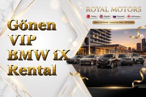 Gönen VIP BMW iX Rental