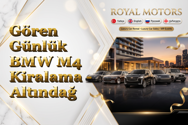 Gören Günlük BMW M4 Kiralama - Altındağ