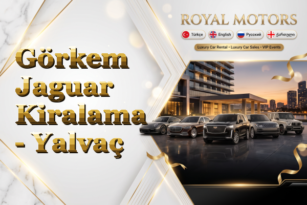 Görkem Jaguar Kiralama - Yalvaç