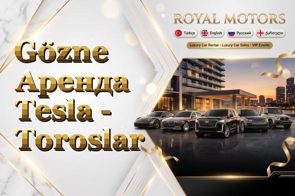 Gözne Аренда Tesla - Toroslar
