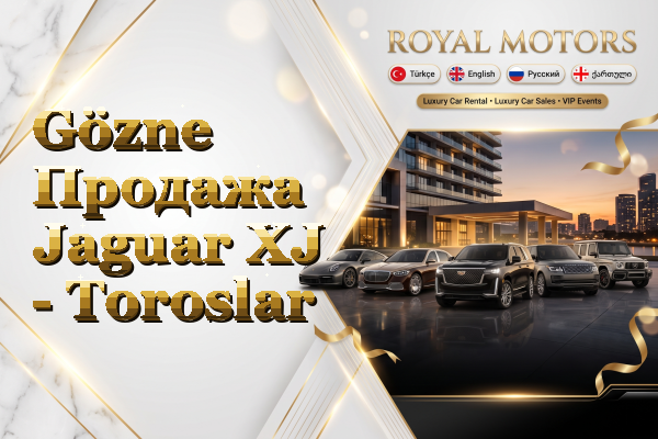 Gözne Продажа Jaguar XJ - Toroslar