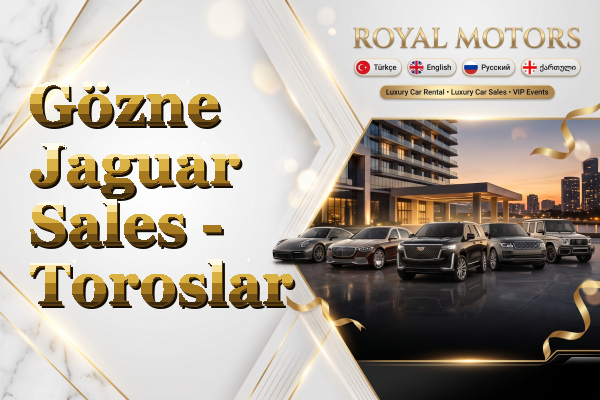 Gözne Jaguar Sales - Toroslar