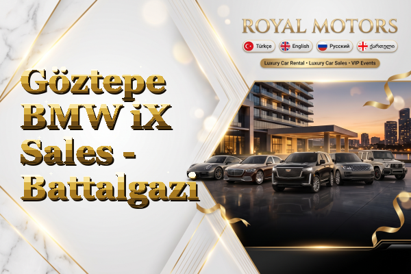 Göztepe BMW iX Sales - Battalgazi