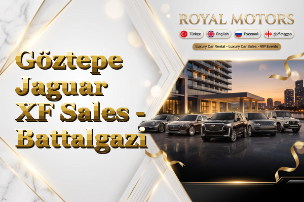 Göztepe Jaguar XF Sales - Battalgazi