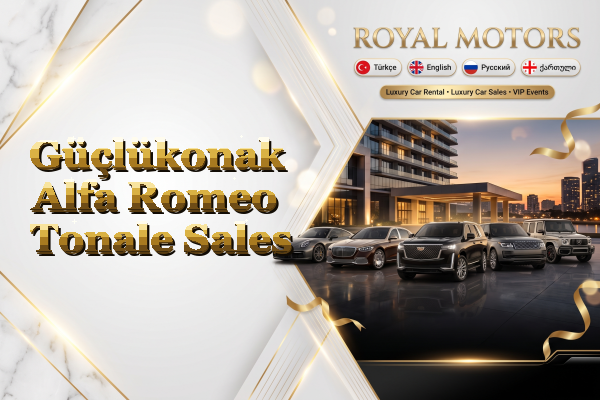 Güçlükonak Alfa Romeo Tonale Sales